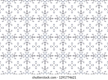 Floral seamless pattern. Flowery background for fabric, paper, wrapping and wallpaper.