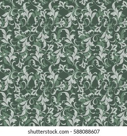Floral seamless pattern. Flowery sample for fabric, wrapping and paper. Decorative background.