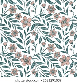 Patrón floral sin fisuras. para Boda, aniversario, cumpleaños y fiesta. Diseño para el Anuncio, cartel, tarjeta, invitación y scrapbook