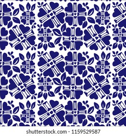 Floral Seamless Pattern. Hand drawn endless vector illustration on light background. Can be used for wallpaper, website background, textile, greeting cards, wedding invitation, wrapping, books, print.