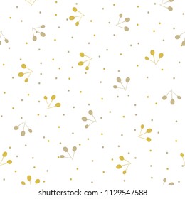 Floral seamless pattern  hand drawning flowers
