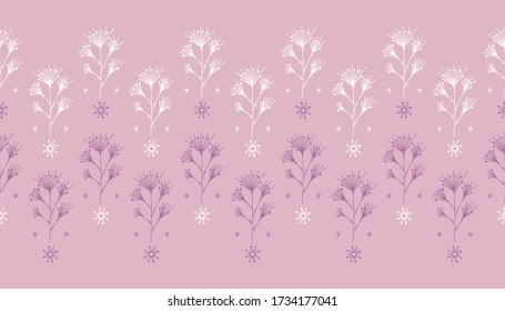 
Patrón floral sin fisuras. Gráficos de mano, tonos delicados. Gráficos vectoriales