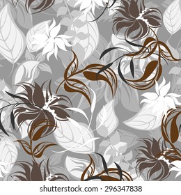 Floral Seamless Pattern - Illustration