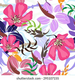 Floral Seamless Pattern - Illustration
Flower, Single Flower, Floral Pattern, Pattern, Backgrounds

