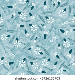 Patrón floral sin fisuras, patrón de impresión jacobea sin fisuras, Clipart de Vector de flores étnicas sin fisuras, flores exóticas estilizadas, plantas trepadoras. Fondo de pantalla floral de la moda, fondo. Asiático	
