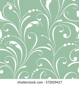Floral seamless pattern. Lace background for fabric, Wallpaper, paper.