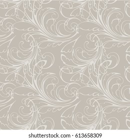 Floral seamless pattern. Lace texture for fabric, wallpaper, paper, wrapping.