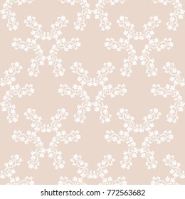 Floral seamless pattern leaves