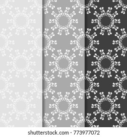 Floral seamless pattern leaves