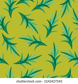 Patrón floral sin costuras con hojas. El diseño de la decoración casera.