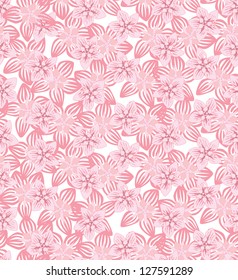 floral seamless pattern with lilac and pink flowers. floral seamless background.