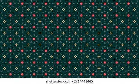 Fondo minimalista de patrón floral sin fisuras. textura art deco.
