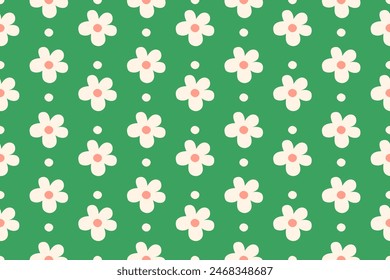 Patrón floral sin costuras, diseño floral moderno para tela, algodón, Fondo de pantalla, satén, envoltura de regalo, alfombra.