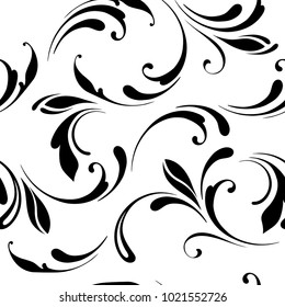 Floral seamless pattern. Not cropped and mask. Decorative texture for paper, wallpaper, wrapping and textiles.