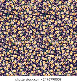 Floral seamless pattern on master background. Modern floral pattern. Elegant template for fashion prints...suit Kurt digital design motif colourful wallpaper illustration, traditional design