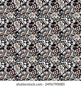 Patrón floral sin fisuras sobre fondo maestro. Patrón floral moderno. Elegante Plantilla para estampados de moda... traje Kurt diseño digital motivo ilustración de Fondo de pantalla colorido, diseño tradicional