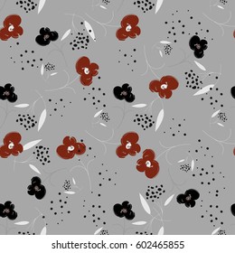 Floral seamless pattern. Perfect for printing, textiles, postcards