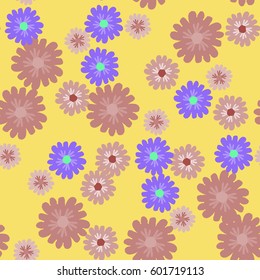 Floral seamless pattern. Perfect for textiles, printing