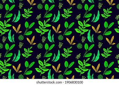 Floral seamless pattern perfect for your artwork , design, and textile printing