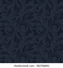 Floral seamless pattern. Plant background for fabric, Wallpaper, paper. 