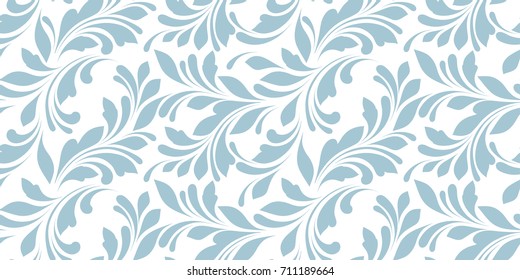 Floral seamless pattern. Plant background for textures, wallpapers, wrapping, paper and fabric.