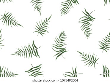 Floral seamless pattern. Plant texture for fabric, wrapping, wallpaper and paper. Decorative print.