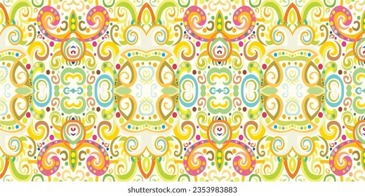 Patrón floral sin fisuras. Textura de planta para tela,
envoltura, papel pintado y papel. Impresión decorativa.