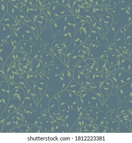 Patrón floral sin foco con bonitas flores. Ornamento para Lino de fondo de escritorio de Swimwear. Patrón vintage para envolver papel. Flores sin vectores. Colorida Moderna Rapport.