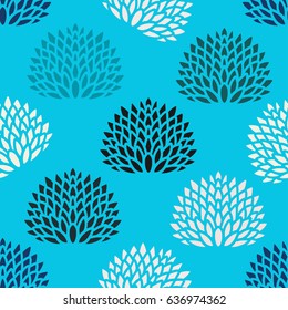 Floral seamless pattern. Repeating background with flowers