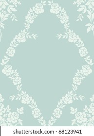 Floral seamless pattern for retro wallpapers