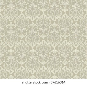 Floral seamless pattern. (See more seamless backgrounds in my portfolio).