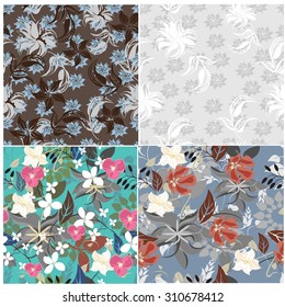 Floral Seamless Pattern Set - Illustration
Flower, Single Flower, Floral Pattern, Pattern, Backgrounds
