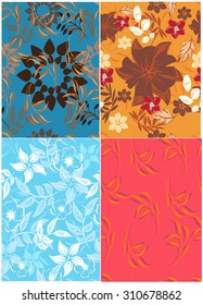 Floral Seamless Pattern Set - Illustration
Flower, Single Flower, Floral Pattern, Pattern, Backgrounds
