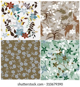 Floral Seamless Pattern Set - Illustration
Flower, Single Flower, Floral Pattern, Pattern, Backgrounds
