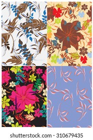 Floral Seamless Pattern Set - Illustration
Flower, Single Flower, Floral Pattern, Pattern, Backgrounds
