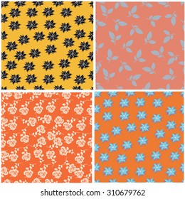 Floral Seamless Pattern Set - Illustration
Flower, Single Flower, Floral Pattern, Pattern, Backgrounds