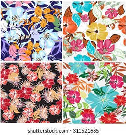 Floral Seamless Pattern Set - Illustration
Flower, Single Flower, Floral Pattern, Pattern, Backgrounds
