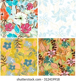 Floral Seamless Pattern Set - Illustration
Flower, Single Flower, Floral Pattern, Pattern, Backgrounds
