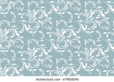 Floral seamless pattern. Soft background for surface textures, wallpapers, wrapping, paper and fabric.