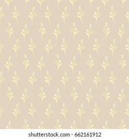 Floral seamless pattern. Soft design. Endless texture for wrapping, textiles, paper, wallpaper.