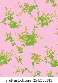 floral seamless pattern. Spring flowers.