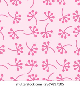 Floral seamless pattern. Suitable for backgrounds, wallpapers, fabrics, textiles, wrapping papers, printed materials, and many more.