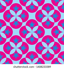 Floral seamless pattern, suitable for printing both for clothing and wallpaper.
