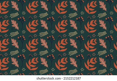 floral seamless pattern for surface  and fabric design vector illustration 