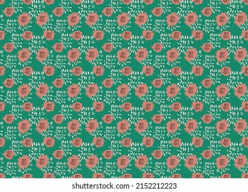 floral seamless pattern for surface  and fabric design vector illustration 