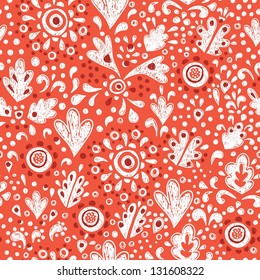 Floral seamless pattern for textiles, interior design, for book design, website background.