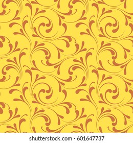 Floral seamless pattern. Textiles texture. Flowery sample for fabric, paper, wallpaper, wrapping.