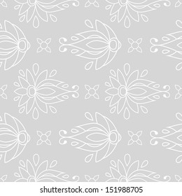 floral seamless pattern. texture can be used for all type textures, wallpaper, web page background. eps10 format vector illustration