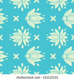 floral seamless pattern. texture can be used for all type textures, wallpaper, web page background. eps10 format vector illustration 