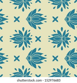 floral seamless pattern. texture can be used for all type textures, wallpaper, web page background. eps10 format vector illustration 